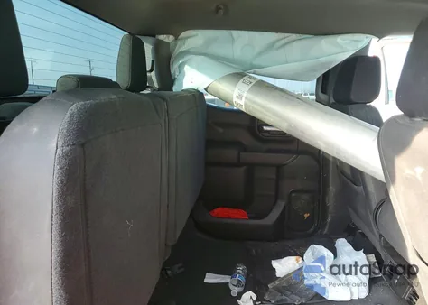 2024 Chevrolet Silverado C1500 Custom z USA, uszkodzony, nr VIN 1GCPABEK8RZ191676